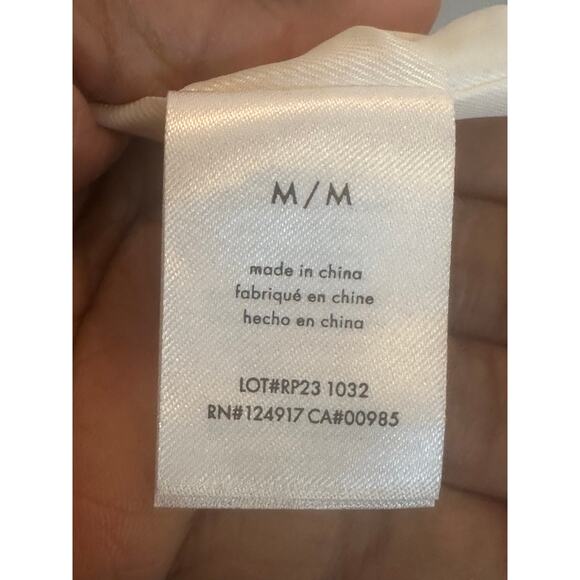 Rachel Parcell Coat Women's Medium Brown/White Plaid Belted Tailored Overcoat - Picture 9 of 9